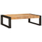 vidaXL Bathroom Shelf 80 x 50 x 23 cm Solid Mango Wood, Iron