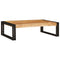 vidaXL Bathroom Shelf 80 x 50 x 23 cm Solid Mango Wood, Iron