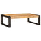vidaXL Bathroom Shelf 80 x 50 x 23 cm Solid Mango Wood, Iron