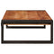 vidaXL Bathroom Shelf 80 x 50 x 23 cm Solid Mango Wood, Iron