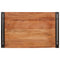vidaXL Bathroom Shelf 80 x 50 x 23 cm Solid Mango Wood, Iron