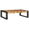 vidaXL Bathroom Shelf 80 x 50 x 23 cm Solid Mango Wood, Iron