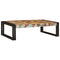 vidaXL Bathroom Shelf 80 x 50 x 23 cm Solid Mango Wood, Iron