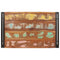 vidaXL Bathroom Shelf 80 x 50 x 23 cm Solid Mango Wood, Iron