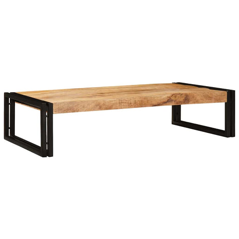 vidaXL Bathroom Shelf 100 x 50 x 23 cm Solid Mango Wood, Iron