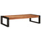 vidaXL Bathroom Shelf 100 x 50 x 23 cm Solid Mango Wood, Iron