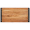 vidaXL Bathroom Shelf 100 x 50 x 23 cm Solid Mango Wood, Iron