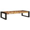 vidaXL Bathroom Shelf 100 x 50 x 23 cm Solid Mango Wood, Iron