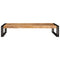 vidaXL Bathroom Shelf 120 x 50 x 23 cm Solid Mango Wood, Iron
