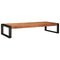 vidaXL Bathroom Shelf 120 x 50 x 23 cm Solid Mango Wood, Iron