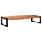 vidaXL Bathroom Shelf 120 x 50 x 23 cm Solid Mango Wood, Iron