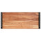 vidaXL Bathroom Shelf 120 x 50 x 23 cm Solid Mango Wood, Iron
