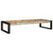 vidaXL Bathroom Shelf 120 x 50 x 23 cm Solid Mango Wood, Iron