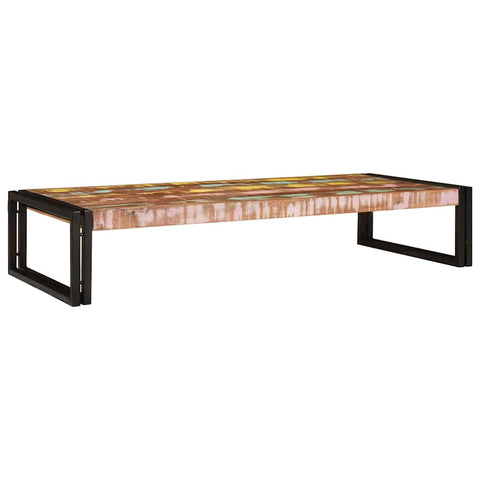 vidaXL Bathroom Shelf 120 x 50 x 23 cm Solid Mango Wood, Iron