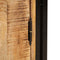 vidaXL Bedside Cabinet Brown 38 x 33 x 58 cm Soild rough mango wood