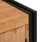 vidaXL Bedside Cabinet Brown 38 x 33 x 58 cm Solid acacia wood