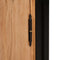 vidaXL Bedside Cabinet Brown 38 x 33 x 58 cm Solid acacia wood