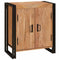vidaXL Bedside Cabinet Brown 38 x 33 x 58 cm Solid acacia wood