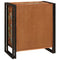 vidaXL Bedside Cabinet Multicolour Solid reclaimed wood