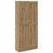 vidaXL Highboard Artisan Oak 82.5x30.5x185 cm Engineered Wood