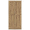 vidaXL Highboard Artisan Oak 82.5x30.5x185 cm Engineered Wood