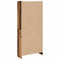 vidaXL Highboard Old Wood 82.5x30.5x185 cm Engineered Wood