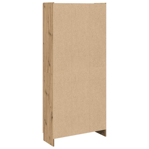 vidaXL Highboard Artisan Oak 82.5x30.5x185 cm Engineered Wood