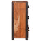 vidaXL Sideboard 3 pcs Brown 110 x 30 x 75 cm Solid Acacia wood