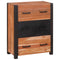 vidaXL Sideboard 3 pcs Brown 55 x 30 x 75 cm Solid Acacia wood