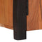 vidaXL Sideboard 2 pcs Brown 110 x 30 x 75 cm Solid Acacia wood