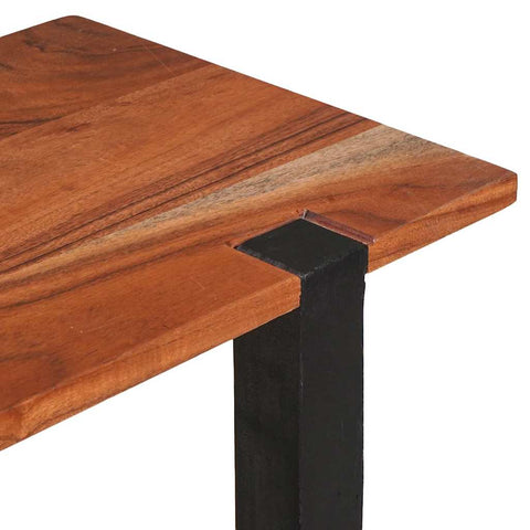 vidaXL Console Table Brown 110 x 30 x 75 cm Solid acacia wood
