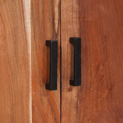 vidaXL Sideboard Brown 70 x 30 x 75 cm Solid Acacia wood