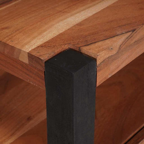 vidaXL Media Storage Cabinets & Racks Brown 110 x 30 x 40 cm