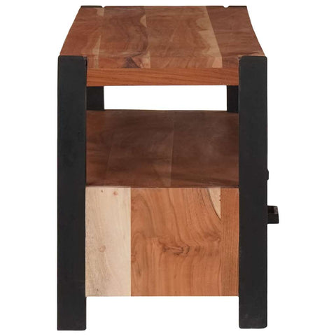 vidaXL Media Storage Cabinets & Racks Brown 110 x 30 x 40 cm