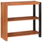 vidaXL Bookshelf Brown 80 x 30 x 75 cm Solid Acacia wood