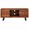 vidaXL Media Storage Cabinets & Racks with Door Brown 112 x 30 x 48 cm