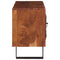 vidaXL Media Storage Cabinets & Racks with Door Brown 112 x 30 x 48 cm