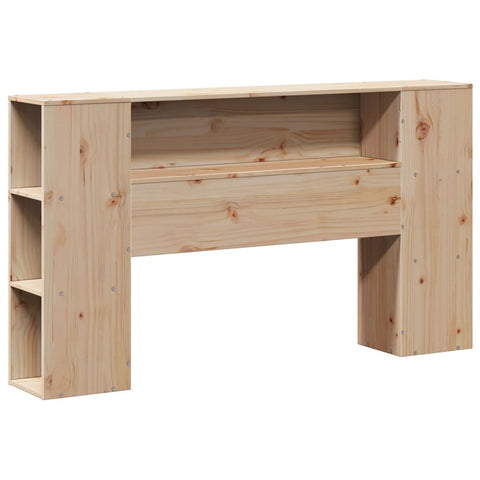 vidaXL Bookcase Bed without Mattress 160x200 cm Solid Wood Pine