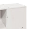 vidaXL Bookcase Bed without Mattress White 160x200 cm Solid Wood Pine