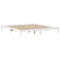 vidaXL Bookcase Bed without Mattress White 200x200 cm Solid Wood Pine