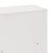 vidaXL Bookcase Bed without Mattress White 200x200 cm Solid Wood Pine