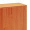 vidaXL Bookcase Bed without Mattress Wax Brown 180x200 cm Super King Solid Wood Pine