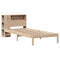 vidaXL Bookcase Bed without Mattress 75x190 cm Small Single Solid Wood Pine