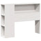 vidaXL Bookcase Bed without Mattress White 100x200 cm Solid Wood Pine