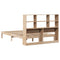 vidaXL Bookcase Bed without Mattress 140x190 cm Solid Wood Pine