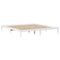 vidaXL Bookcase Bed without Mattress White 180x200 cm Super King Solid Wood Pine