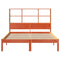 vidaXL Bookcase Bed without Mattress Wax Brown 160x200 cm Solid Wood Pine
