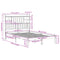 vidaXL Bookcase Bed without Mattress 135x190 cm Double Solid Wood Pine