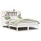 vidaXL Bookcase Bed without Mattress White 140x190 cm Solid Wood Pine
