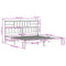vidaXL Bookcase Bed without Mattress White 180x200 cm Super King Solid Wood Pine